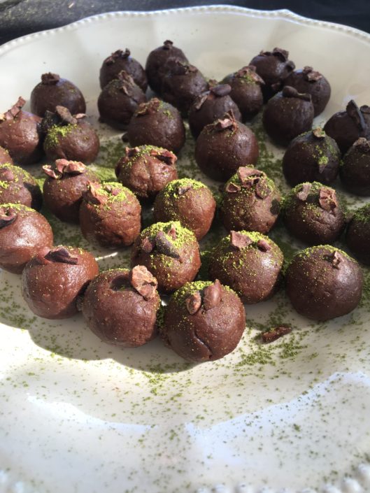 bolitas de chocolate